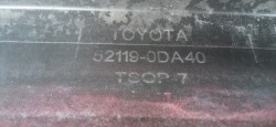 бампер передний TOYOTA YARIS 3 III 2017-2019 РЕСТАЙЛИНГ