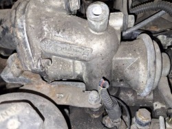 opel Astra клапан EGR 2002 1.7л
