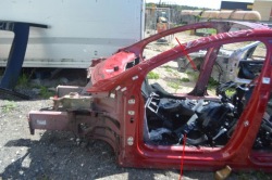 tesla MODEL X 2020 левый четверть передняя