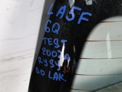 крышка багажника зад vw POLO 6Q0 LA5F 2002 год