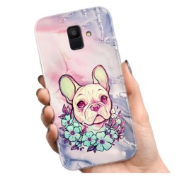 + стекло на GALAXY A6 2018 Case корпус ЧЕХОЛ