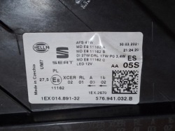 seat Ateca фара правая full led 576941032B