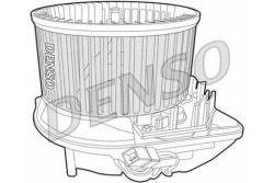 моторчик печки Denso