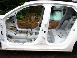 порог без навесного левый opel CORSA F