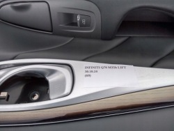 дверные карты левый зад INFINITI Q70 M30d M35 M37 M56