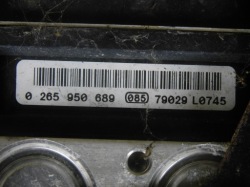 блок abs SKODA FABIA ROOMSTER 6R0907379E 0265950689 0265234575