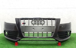 Audi A4 B8 S4 бампер передний решетка радиатора OM 08-12r