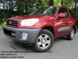 TOYOTA RAV4 4 II 00-05 пластик зад