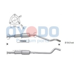 ойодо 20N0084-OYO фильтр твердых частиц, система выпускной