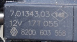 renault CLIO IV CAPTUR насос воды 0.9TCE