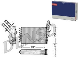 Denso радиатор отопителя (235X158X42) renault CLIO II ESP + комплект на авария столкновения v30 отопитель,