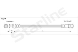 старлайн HA AA.1210 тормозной шланг