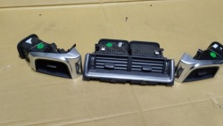 воздухозаборник жалюзи потока воздуха jaguar левая правая центральная