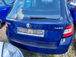 ремень задний кузов SKODA FABIA III 14- HB LA7W