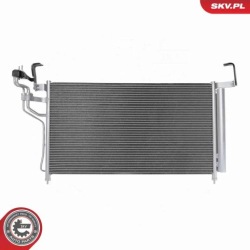esen skv 86SKV340 конденсатор, радиатор кондиционера