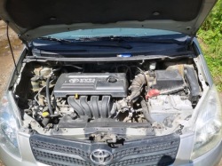 TOYOTA COROLLA VERSO шланг воды 2002 1.6л