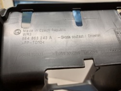SKODA OCTAVIA 4 IV 19- тунель середина 5E4863243A