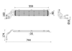 mahle CR 2697 000P радиатор охлаждения, система Двигателя