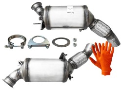 BMW E90 E91 E92 320d (2005-2012) фильтр DPF FAP твердых частиц