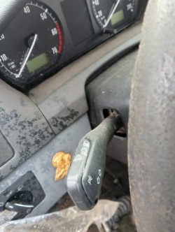 SKODA FABIA 1 и 98-08 подрулевой переключатель блок управления фарами света) oe 8L0953513G