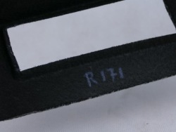 MERCEDES R171 защита корпус зад