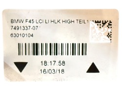 BMW 2 F45 фонарь левый 7491337-07
