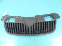 SKODA FABIA II решетка радиатора черный пластиковая 5J0853668