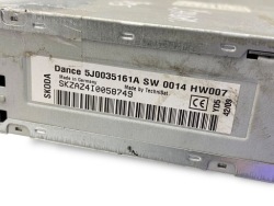 радио без навигации SKODA FABIA II (542) 5J0035161A 2010