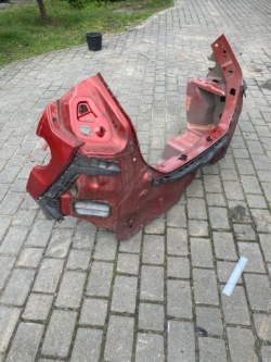 FORD Fiesta MK7 задний ремень