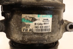Компрессор кондиционера 1K0820859F seat ALTEA 1.9 tdi 105 ЛС 04-09
