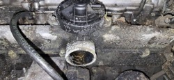 opel Astra клапан EGR 2001 2.0л