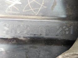 защита верхняя Двигателя mazda 6 3 2012 SH0510231