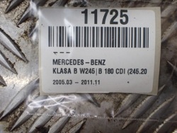 Освещение внутренний MERCEDES b 180 W245 2.0CDI 2007R A1698208401 11725
