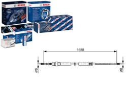 троса трос тормоза ручного Bosch