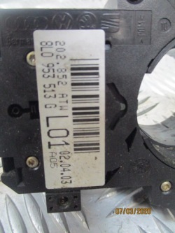 блок управления фарами (переключатель света) SKODA FABIA I 1.2 4B0953503H