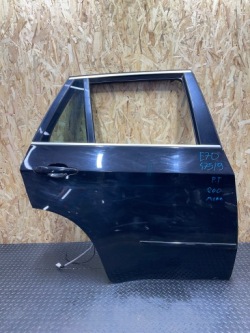 дверь правая задняя BMW E70 475/9 черный сапфир