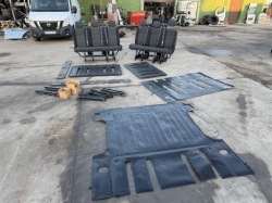 2x диван зад крепление ковер renault MASTER III 3 IV 4 L2 10-23