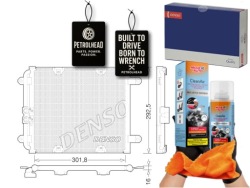 конденсатор кондиционера Audi R8 SPYDER 4.2 5.2 04.0 # pro+ Kit9