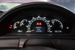 MERCEDES w220 w215 спидометр часы англия Бензин 2205401511 РЕСТАЙЛИНГ