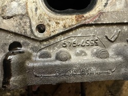гбц, головка блока цилиндров opel INSIGNIA A Astra J 2.0 55571949 A20DTH