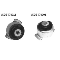 2x втулки балки skf зад л+P для renault LAGUNA 2 II