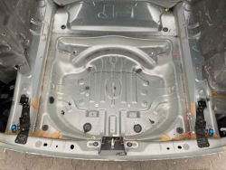 ремень зад четверть кузов багажника volvo V60 II 2019 492-46