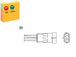 лямбда-зонд renault CLIO 1.4 98- ngk