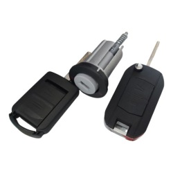 замок серцевина 2 Автомобильные ключи 1 под пилот opel TIGRA b II TWIN 2004-2012