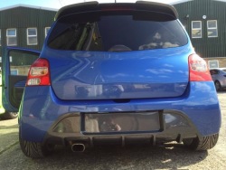 renault TWINGO II RS спойлер спойл