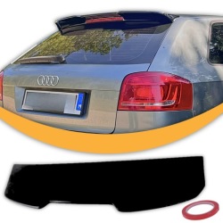 спойлер Audi A3 8P 5 Двери 2003-2013 RS черный глянец спойл навес