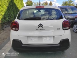 ремень задний кузов багажника четверть задняя крыло CITROEN C3 III РЕСТАЙЛИНГ