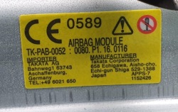 подушка подушки безопасности пассажира mazda RX8 0080P1160116