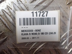 MERCEDES b 180 W245 2.0CDI 2007R A1696800074 11727