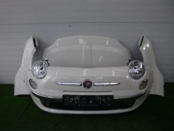 FIAT 500 07- перед комплект Капот бампер передний фары Цвет 268